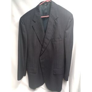 Polo University Club Ralph Lauren Gold Buttons‎ Wool Sports Coat Navy Mens